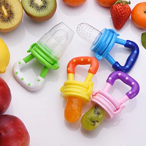 Clevamama Alimentador Antiahogo de Frutas y Verduras - Mordedor para Bebés  + 6 Meses